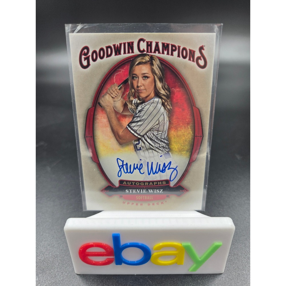 2020 Upper Deck Goodwin Champions Stevie Wisz Autograph Softball Card A-SW UCLA